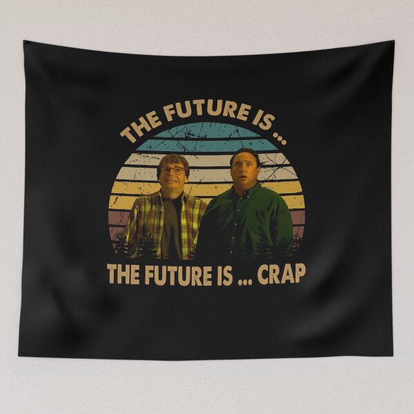 Item preview, The future two man character poster designed and sold by LariSantos8983.