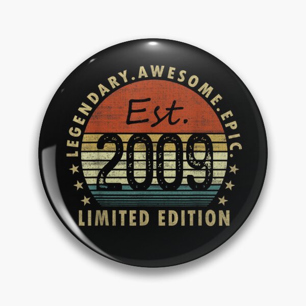 Item preview, Est. 2009 Vintage 2009 Limited Edition 13th Birthday designed and sold by Andreberube.