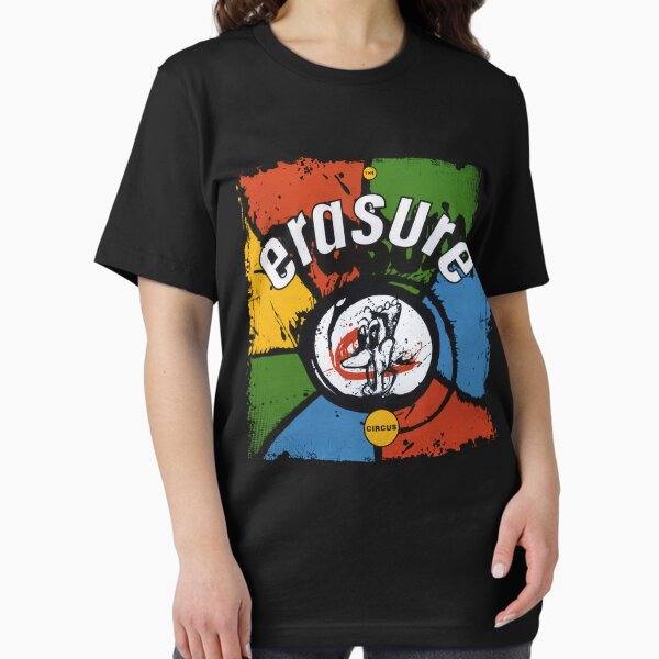 Vista previa del artículo con la obra «Erasure - Coro Camiseta esencial.png», diseñado y vendido por WesleyCopenhe.