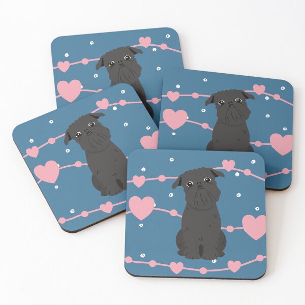 Item preview, Love Black Brussels Griffon designed and sold by Lulupainting.