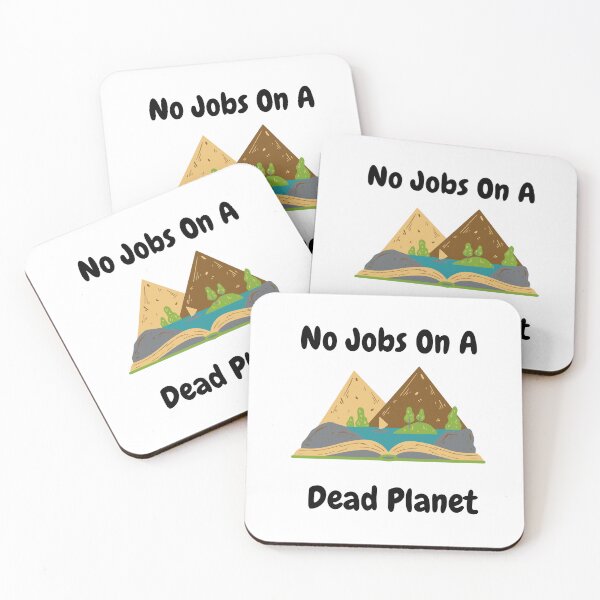 Item preview, No Jobs On A Dead Planet designed and sold by JINRANIN.