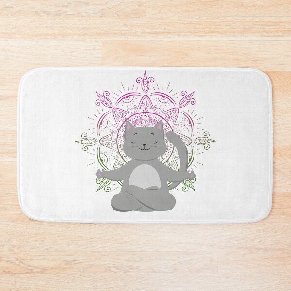 Item preview, Meow-Maste With Yoga Cat  designed and sold by Peach-Design.