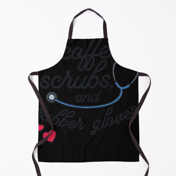 Item preview, Nurse Shirt, Coffee Scrubs and Rubber Gloves designed and sold by PhillipRoss.