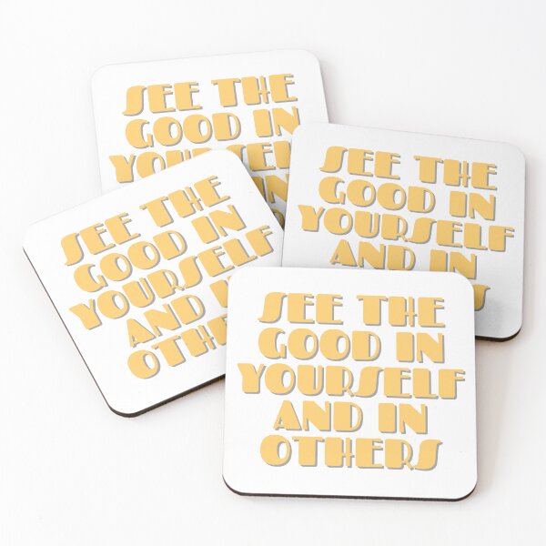 Item preview, See The Good In Yourself And In Others Inspirational and Motivational Quote designed and sold by hanyj732.