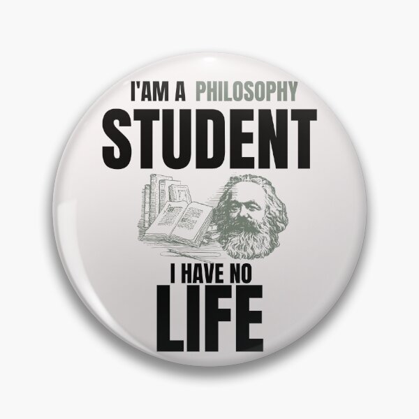 Item preview, Funny Philosophy Quotes,i'am a Philosophy Student i Have No Life designed and sold by behappysiempre.