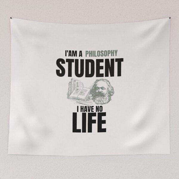 Item preview, Funny Philosophy Quotes,i'am a Philosophy Student i Have No Life designed and sold by behappysiempre.