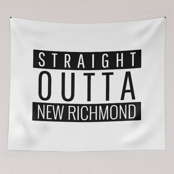 Item preview, Straight Outta New Richmond Wisconsin New Richmond WI designed and sold by Teelogic.