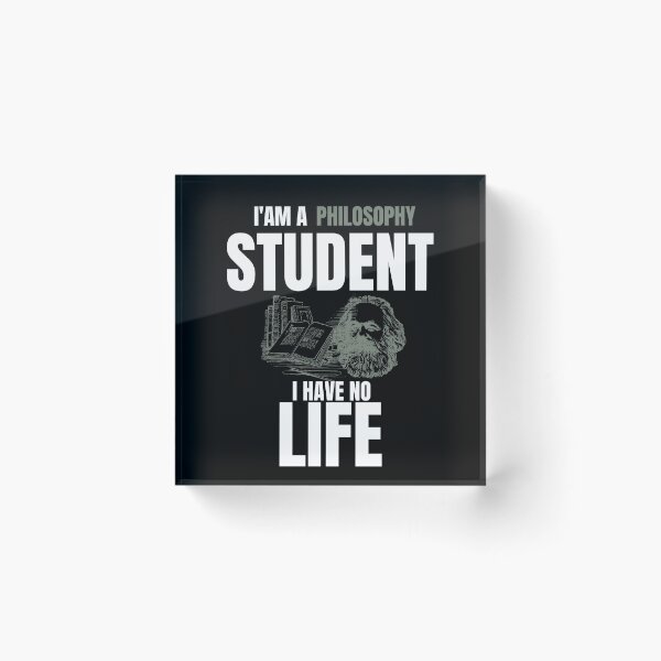 Item preview, Funny Philosophy Quotes,i'am a Philosophy Student i Have No Life designed and sold by behappysiempre.