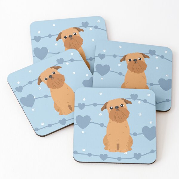 Item preview, Love Red Brussels Griffon designed and sold by Lulupainting.