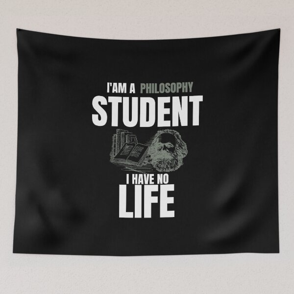 Item preview, Funny Philosophy Quotes,i'am a Philosophy Student i Have No Life designed and sold by behappysiempre.