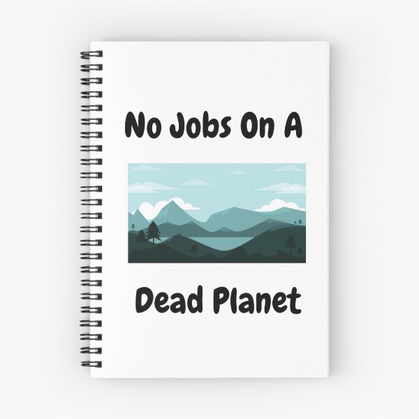 Item preview, No Jobs On A Dead Planet designed and sold by JINRANIN.
