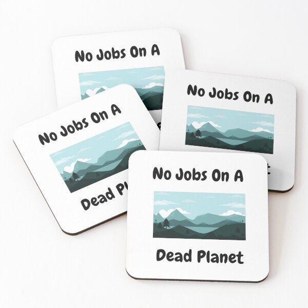 Item preview, No Jobs On A Dead Planet designed and sold by JINRANIN.