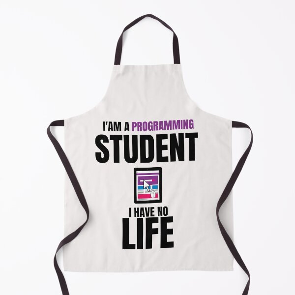 Item preview, Funny Programming Quotes,i'am a Programming Student i Have No Life designed and sold by behappysiempre.