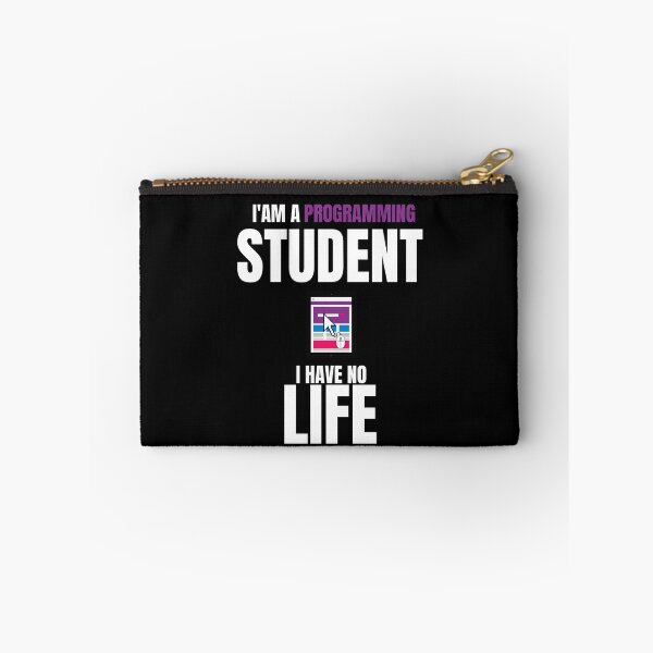 Item preview, Funny Programming Quotes,i'am a Programming Student i Have No Life designed and sold by behappysiempre.
