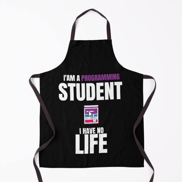 Item preview, Funny Programming Quotes,i'am a Programming Student i Have No Life designed and sold by behappysiempre.