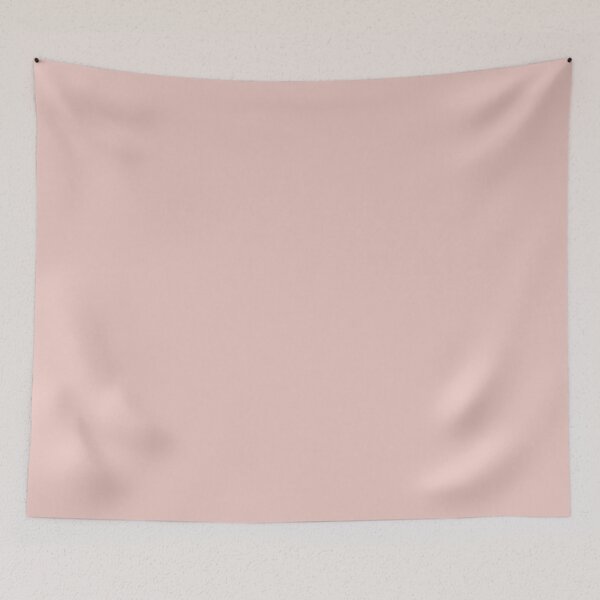 Item preview, Solid Pastel Light Blush Dusty Pink Monochrome Minimal Design designed and sold by HiddenPuppets.