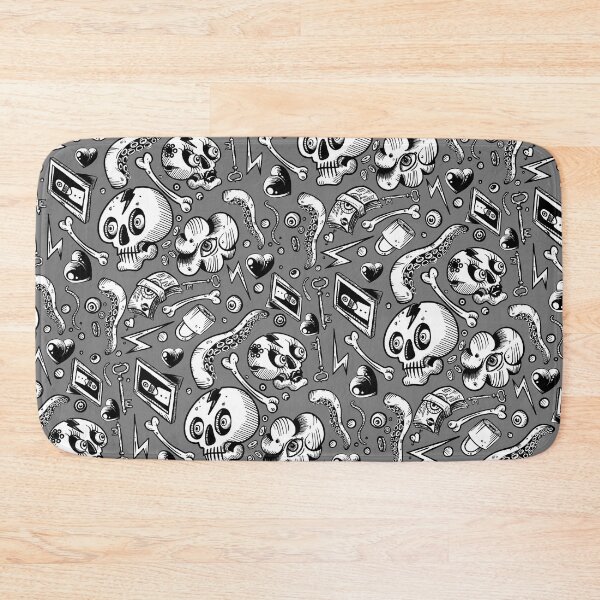 Item preview, Grey Doodle pattern designed and sold by fakeface.