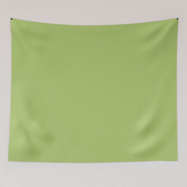 Item preview, Solid Pastel Light Cool Green Monochrome Minimal Design designed and sold by HiddenPuppets.