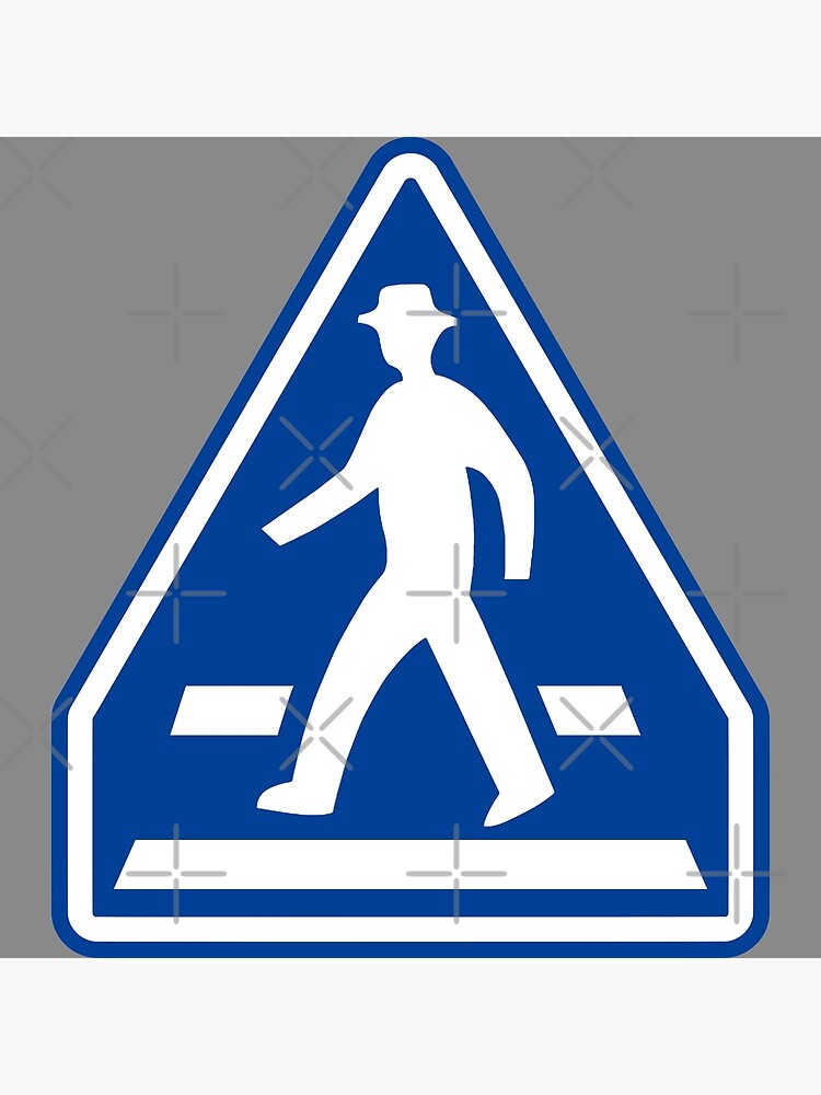 Japanese Pedestrian Crossing Sign