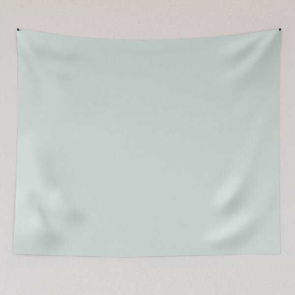 Item preview, Solid Pastel Light Dusty Green Monochrome Minimal Design designed and sold by HiddenPuppets.