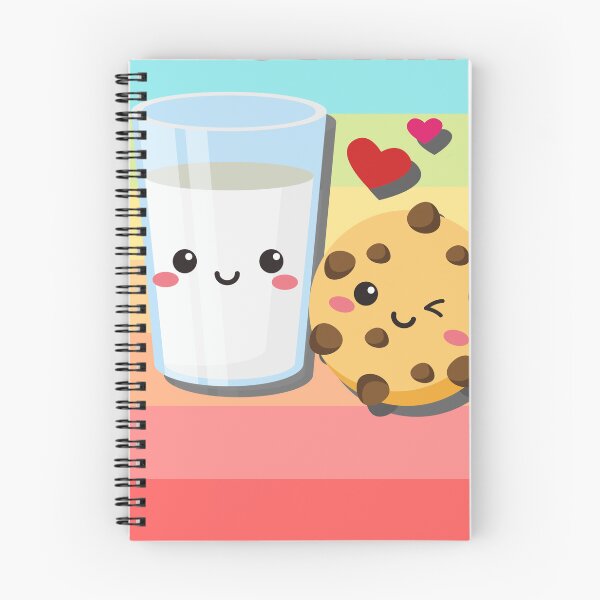 Item preview, Perfect Match Cookie and Milk | Cute Funny Cool Kawaii designed and sold by katagnesart.