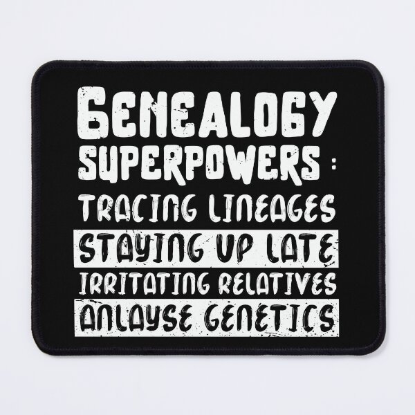 Item preview, Genealogy superpowers design / Genealogy lover gift / Family Genealogist / Funny Genealogy Genealogist Ancestry Gift / genealogy present designed and sold by anodyle.