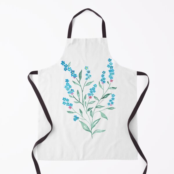 Item preview, Wood forget-me-not /Myosotis sylvatica/ 2. - botanical watercolor artwork designed and sold by magnoliART botanical_kata.