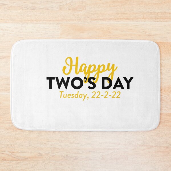 Item preview, Happy Twosday Two’s Day Tuesday February designed and sold by owliedesign.