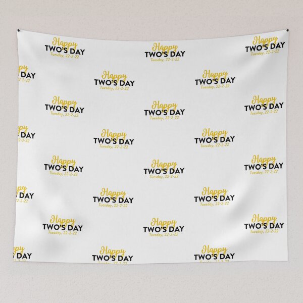 Item preview, Happy Twosday Two’s Day Tuesday February designed and sold by owliedesign.