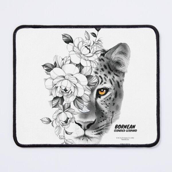 Item preview, Borneo Dayak Culture - Bornean Clouded Leopard sketch designed and sold by Akbarudi.