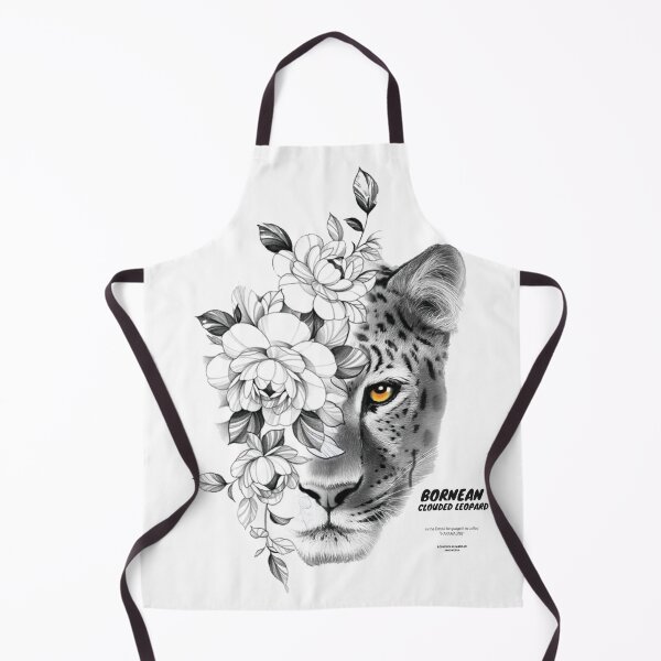 Item preview, Borneo Dayak Culture - Bornean Clouded Leopard sketch designed and sold by Akbarudi.