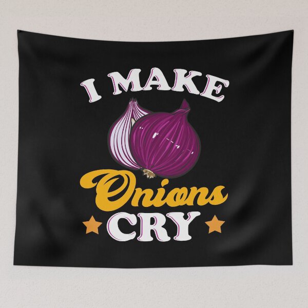 Item preview, I make onions cry Cook Chef Cooking BBQ designed and sold by 2blackcherries.