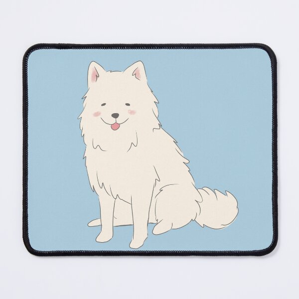 Item preview, A Cute Cartoon Samoyed Dog Sitting - Digital art designed and sold by Yarafantasyart.