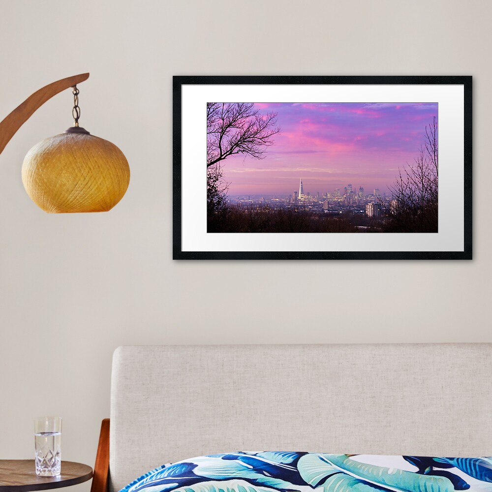 London Skyline Framed Art Print