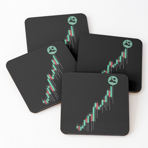Item preview, Vintage Stock Chart Decentraland MANA Coin Crypto Token Trading Blockchain Wallet designed and sold by EarlineCormier.