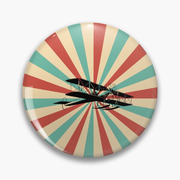 Item preview, Vintage wright brothers airplane | retro designed and sold by aeroaware.
