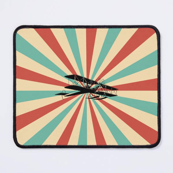 Item preview, Vintage wright brothers airplane | retro designed and sold by aeroaware.