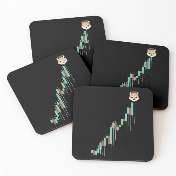 Item preview, Vintage Stock Chart Dogelon Mars ELON Coin Trading Crypto Token Blockchain Wallet designed and sold by EarlineCormier.