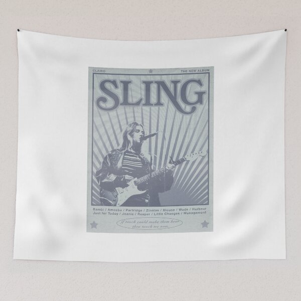 Item preview, Clairo Sling Retro Poster  designed and sold by lgsketches.
