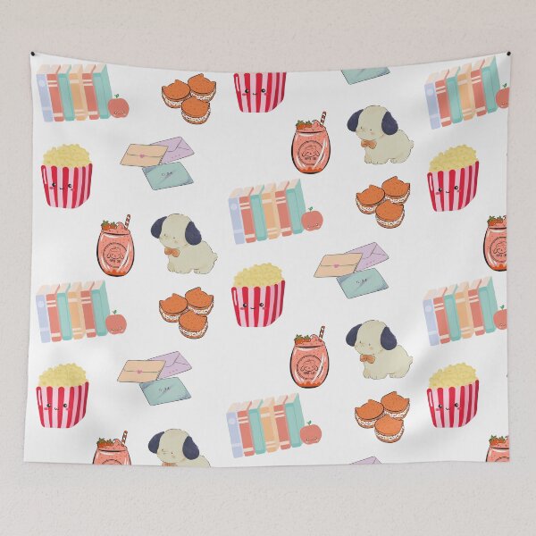 Item preview, Mix Random Daily Stuff Kawaii Aesthetic Calming | Stationery Letter Drinks Food Pet designed and sold by katagnesart.