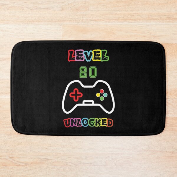 Item preview, Level 20 Unlocked, 20th Birthday Gift  designed and sold by jain-ravi002.