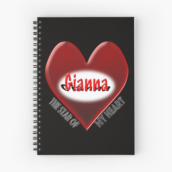 Artikelvorschau, valentines day Wedding anniversary Birthday party Name Gianna entworfen und verkauft von m000ra.