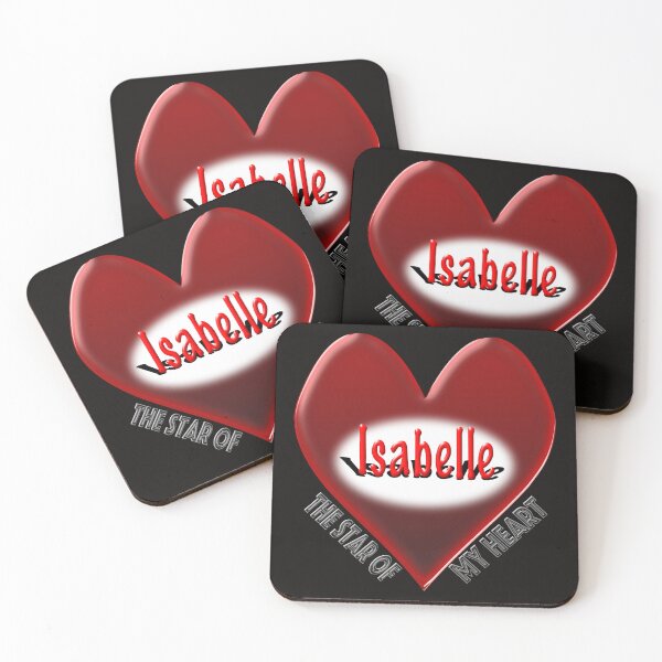 Item preview, valentines day Wedding anniversary Birthday party Name Isabelle designed and sold by m000ra.