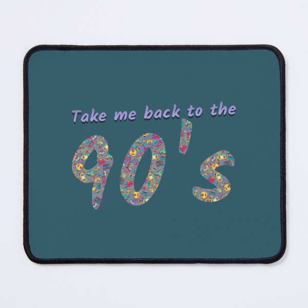 Item preview, Take me back to the nineties retro 90s nostalgic memories throwback gift 1990s pattern pencilcase Cl designed and sold by GoodDesignCo09.