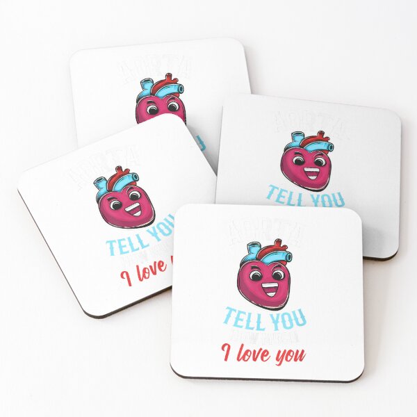 Artikelvorschau, Aorta Love You Anatomisches Herz Valentine39;s Day T-Shirt entworfen und verkauft von BahrkeQuartz.