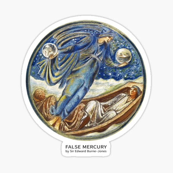 Art - False mercury Sticker