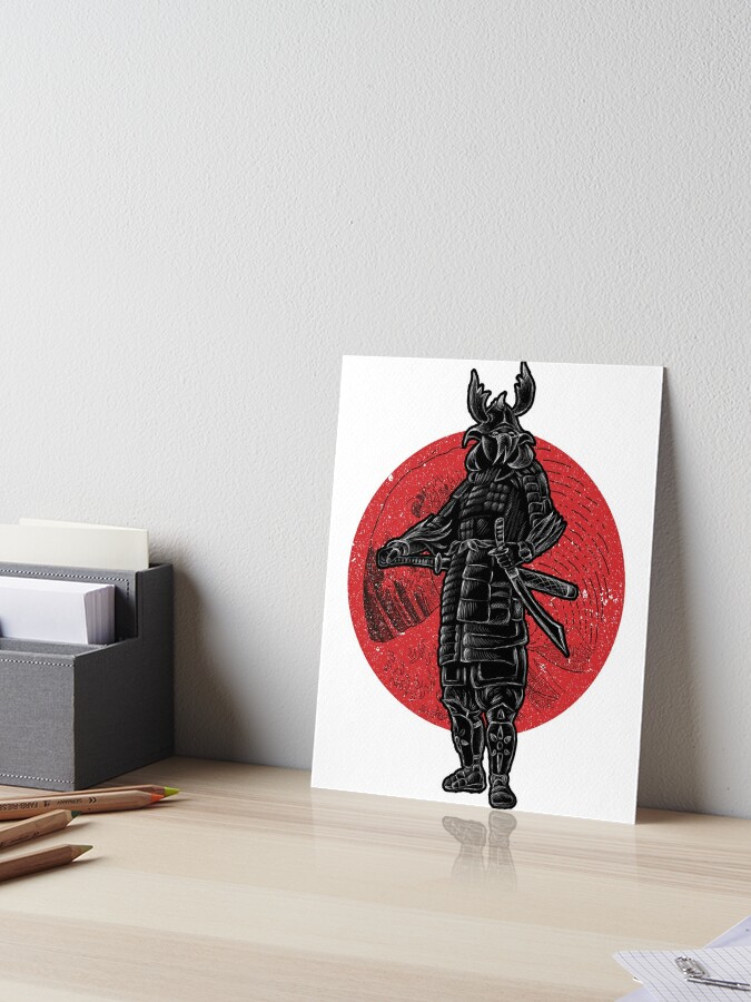 Fine Art Print 8x10 Samurai Ninja Assassin Inspired by 