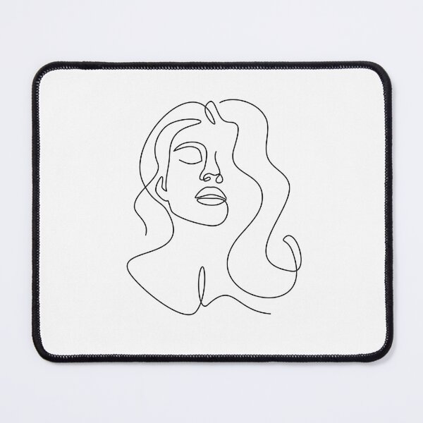 Item preview, Line Art Beautiful Woman designed and sold by Quotabletees.