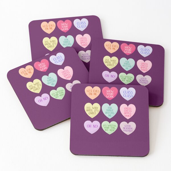 Item preview, Funny Valentine's Day For Teachers, Conversation Heart School . designed and sold by EspenoyStore.