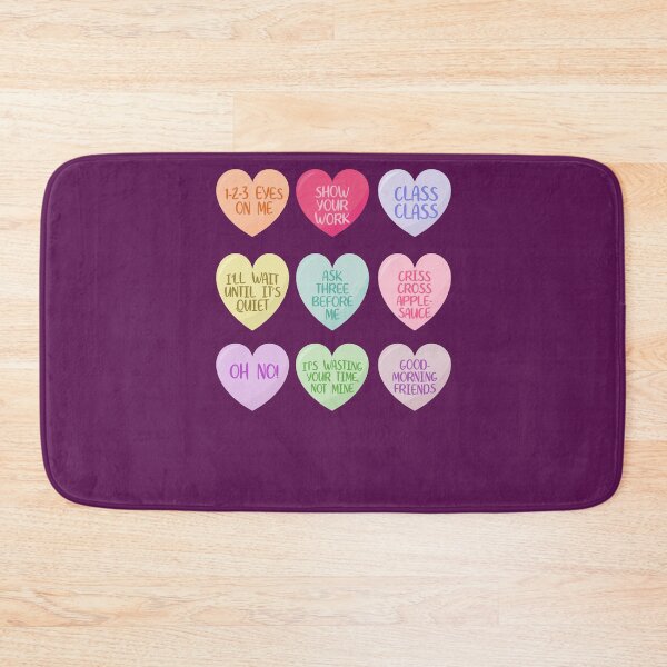 Item preview, Funny Valentine's Day For Teachers, Conversation Heart School . designed and sold by EspenoyStore.